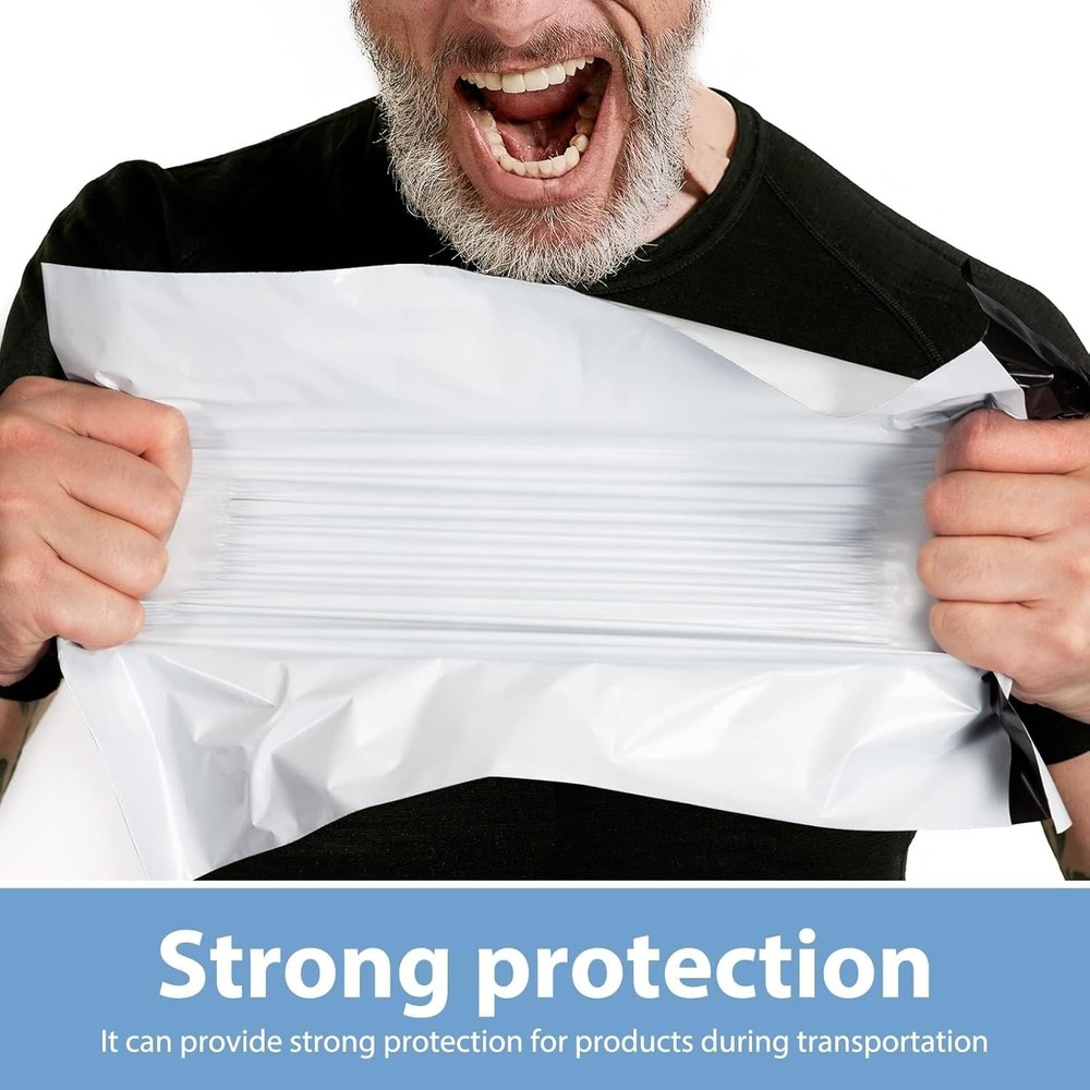 Poly Mailers 12x15.5 White 200 Pack