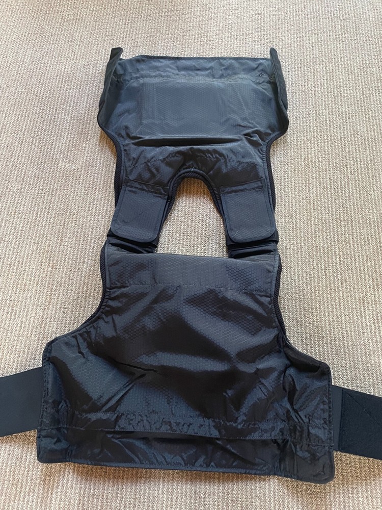 SECOND CHANCE Male Standard Tactical Armor Carrier Side Open Medium Black Molle