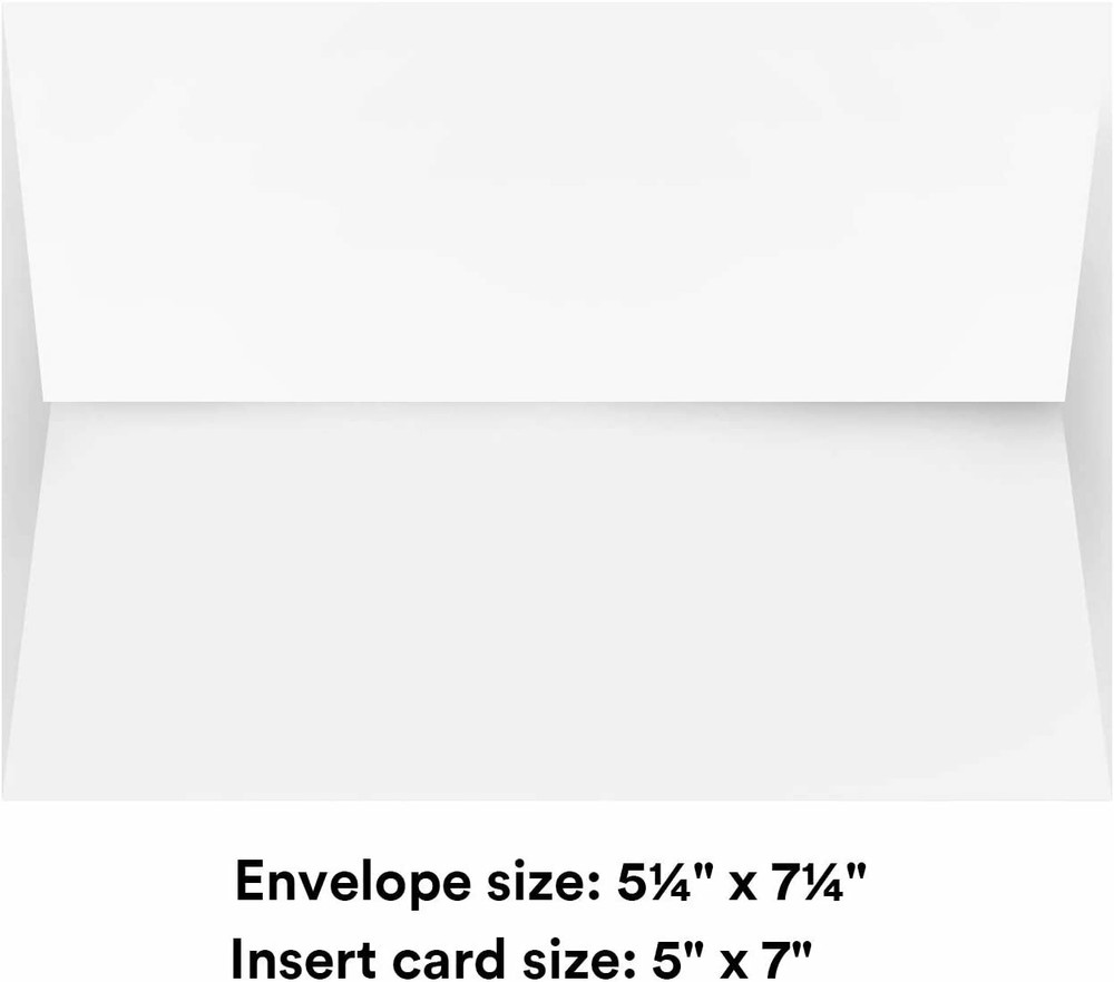 White Square Flap Invitation Envelopes - 250 Per Pack