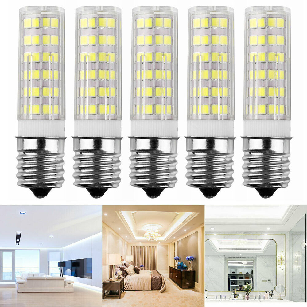 5/10Pcs E17 LED Dimmable Corn Light Bulbs Base Microwave 7W Appliance Lamp Bulb