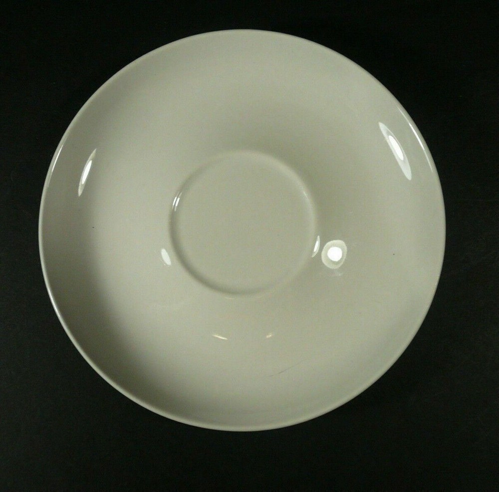 Franciscan Could Nine White Stoneware Saucer 5½"