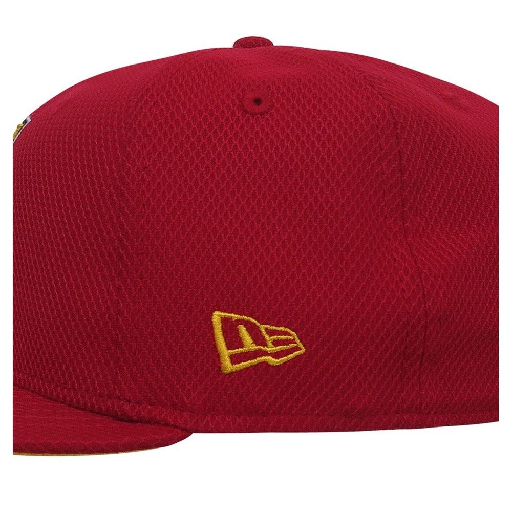 Shazam Symbol 59Fifty Fitted Hat Red