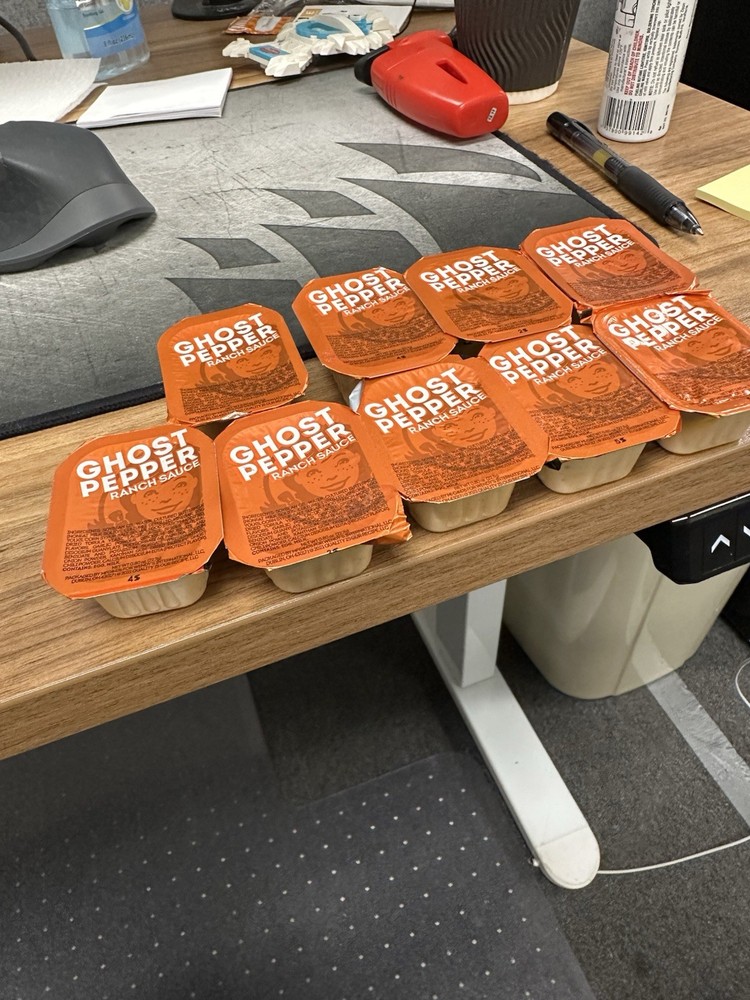 Wendy’s Ghost Pepper Ranch Hot Sauce Pack - 9 Pack (DISCONTINUED)