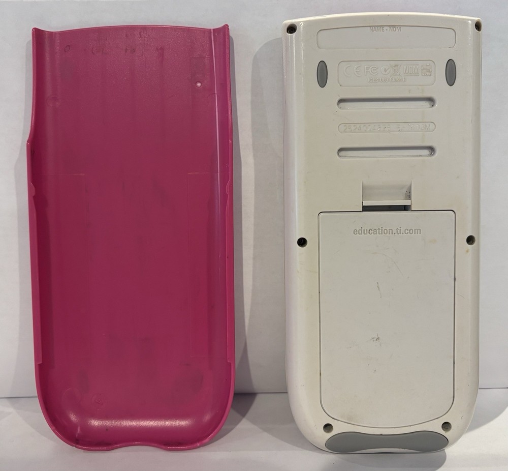 Texas Instruments TI-84 Plus Silver Edition Graphing Calculator - Pink