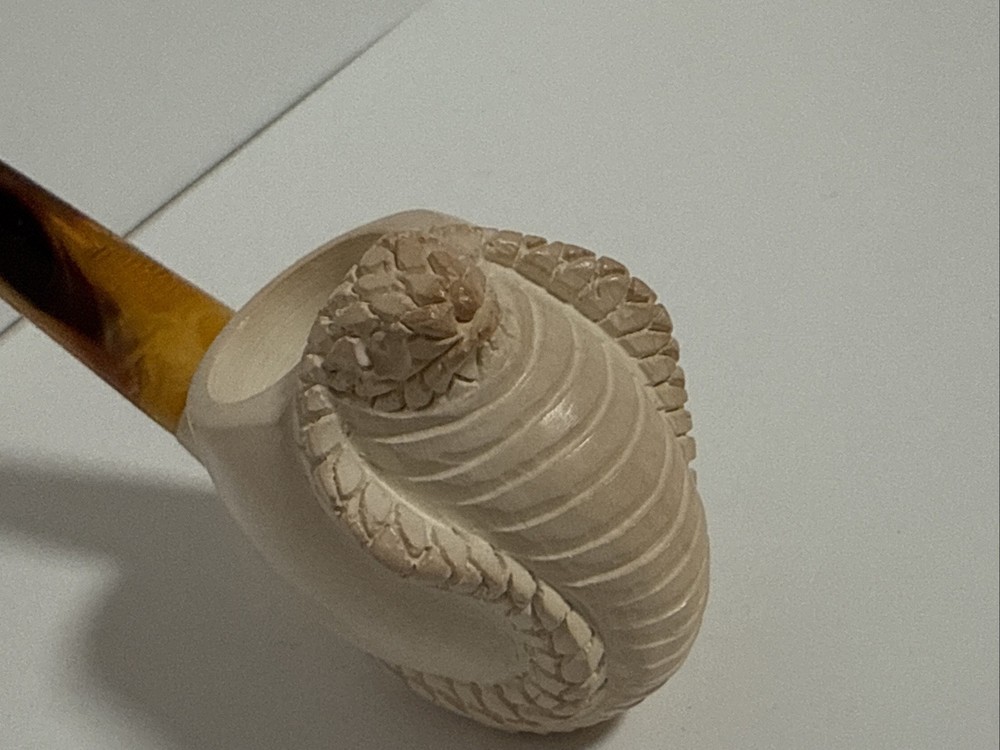 Meerschaum Pipe - SNAKE/Read