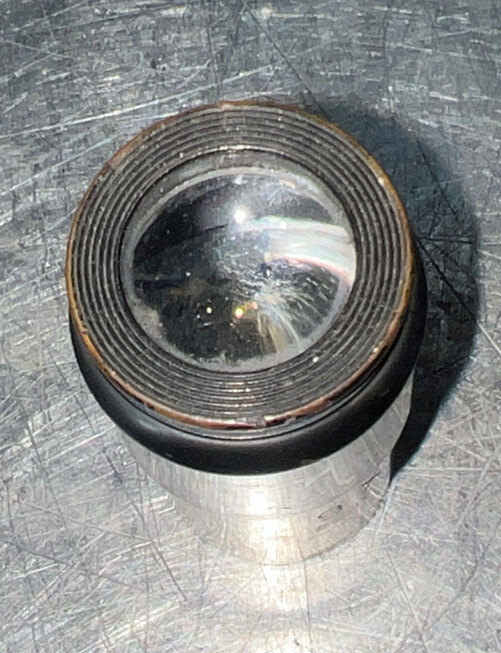 9 X 223Y Microscope Objective Lens. Used Surplus