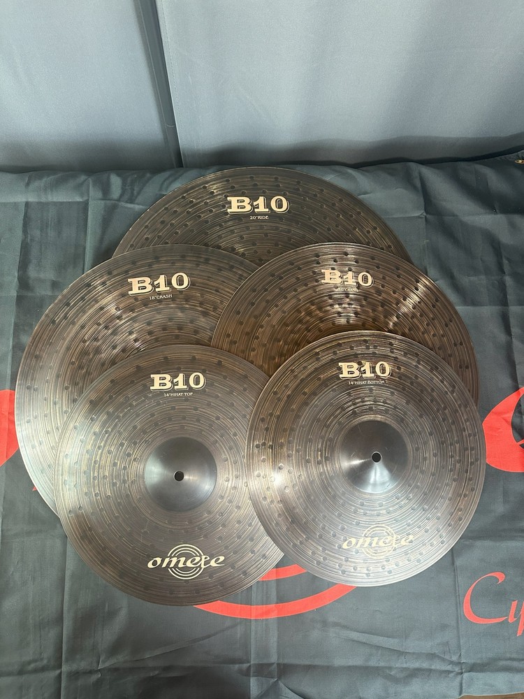 Omete B10 Series Cymbals -  5 Pack