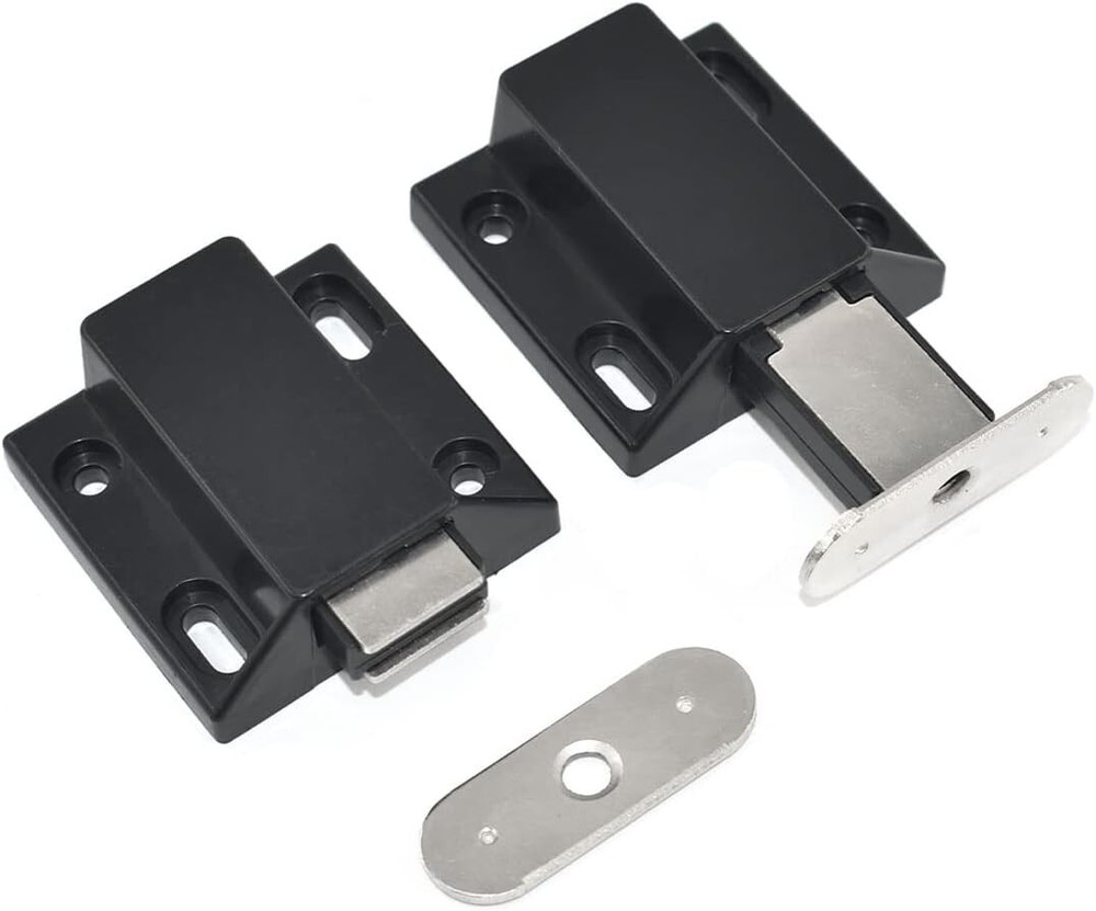 10 Pack Magnetic Push Latch Catch Push to Open Latch Pressure Touch Release C...