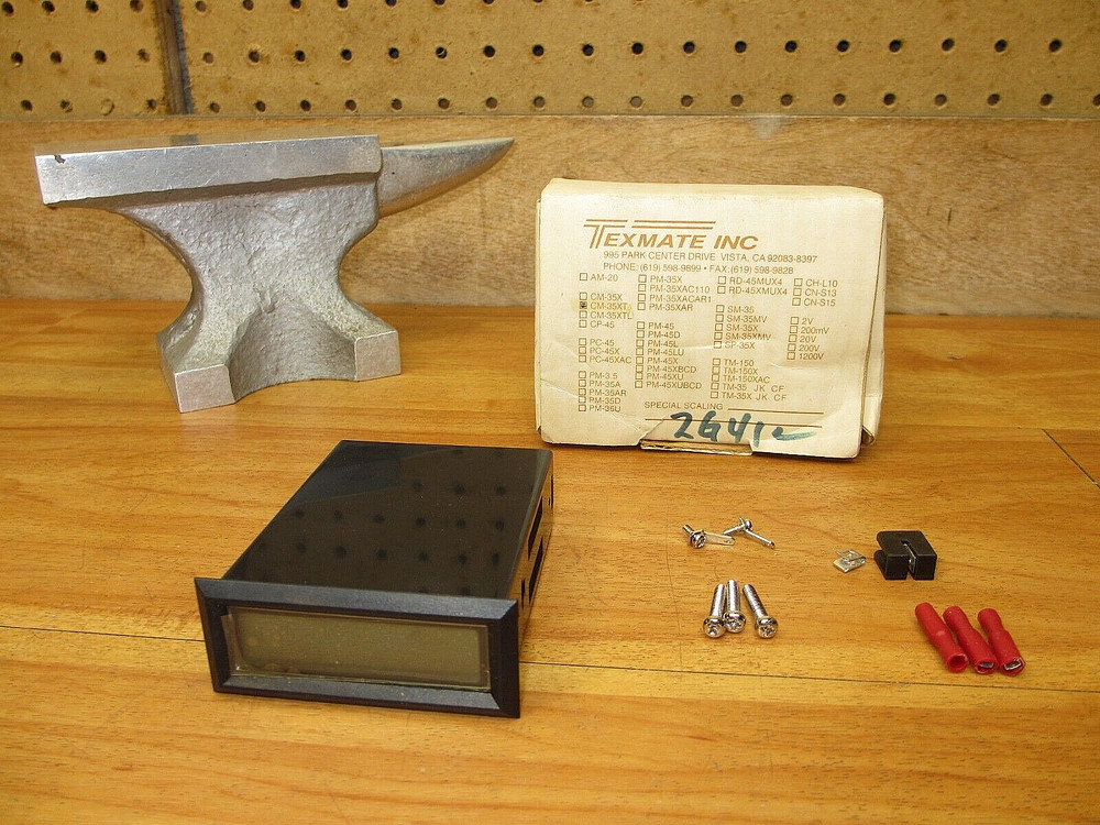 Texmate CM-35XT *NEW* Panel Meter Digital Electronic