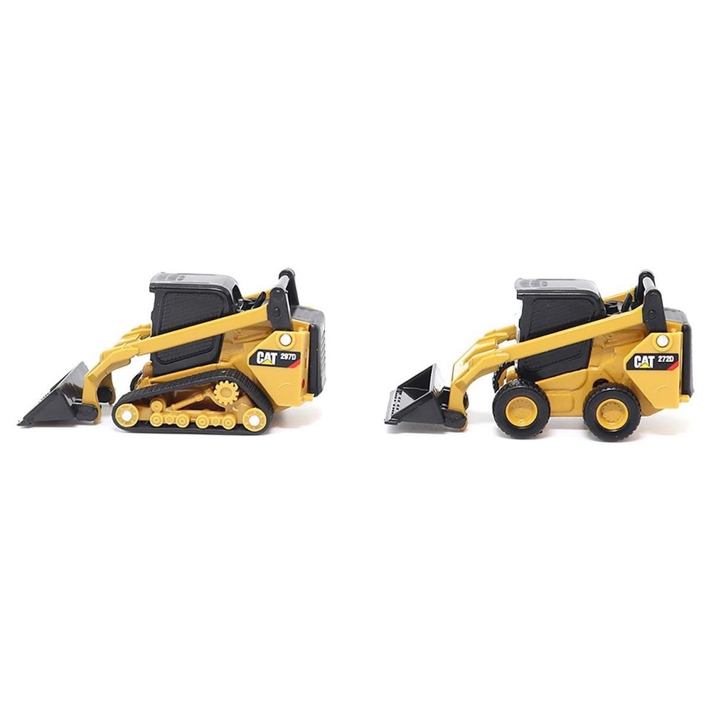 Diecast Masters 1/64 Caterpillar 272D2 Skid Steer Loader & 297D2 Compact Track