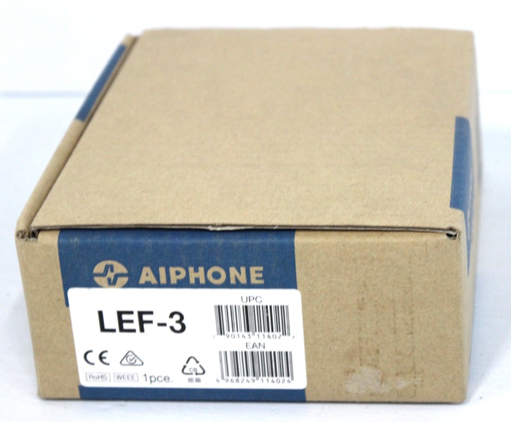 Aiphone LEF-3 Open Voice Selective Call Intercom New Open Box