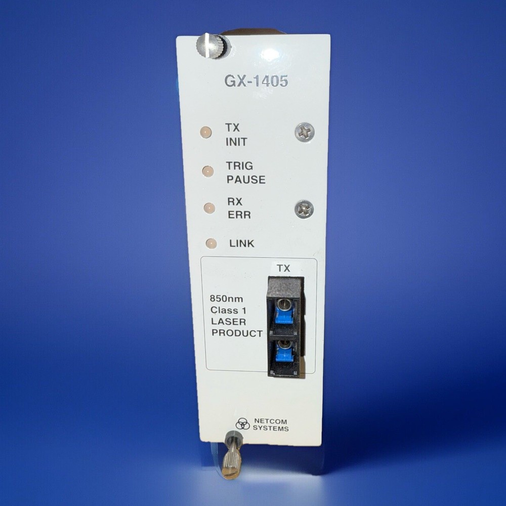 SPIRENT 2000 NETCOM SMARTBITS GX1405 Plugin