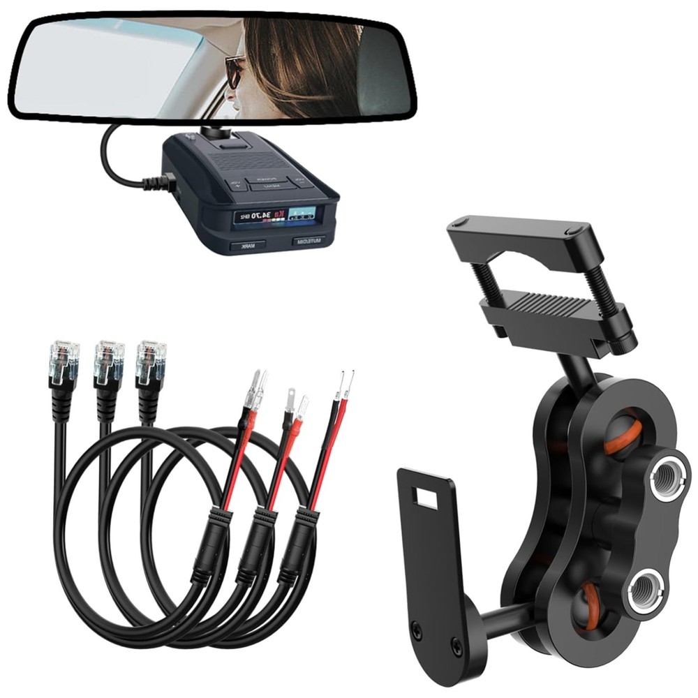 Rearview Mirror Radar Bracket for Uniden Detectors