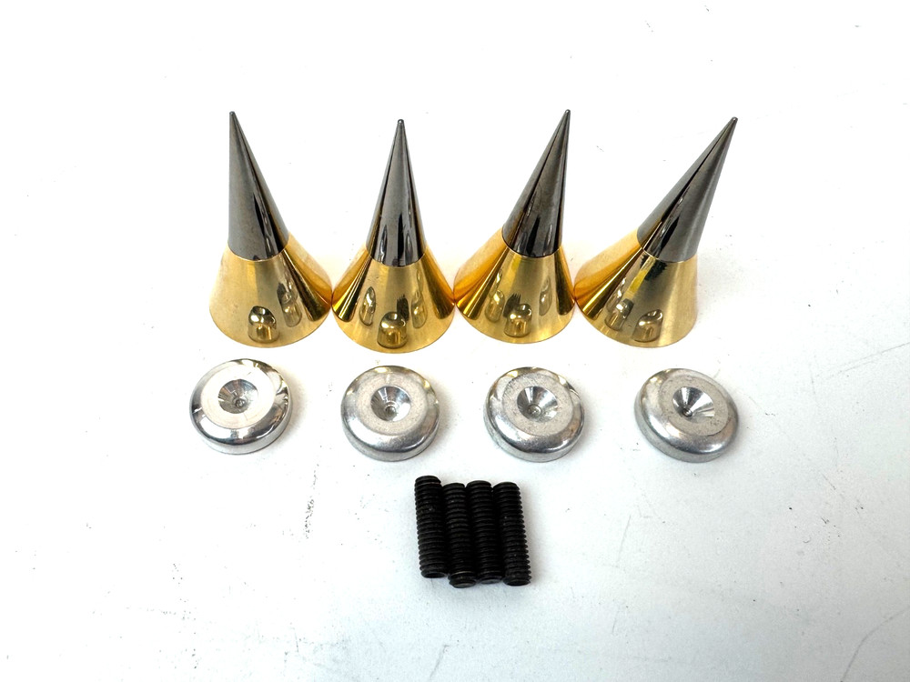 Speaker Spike & Floor Disc set complete (qty 4)