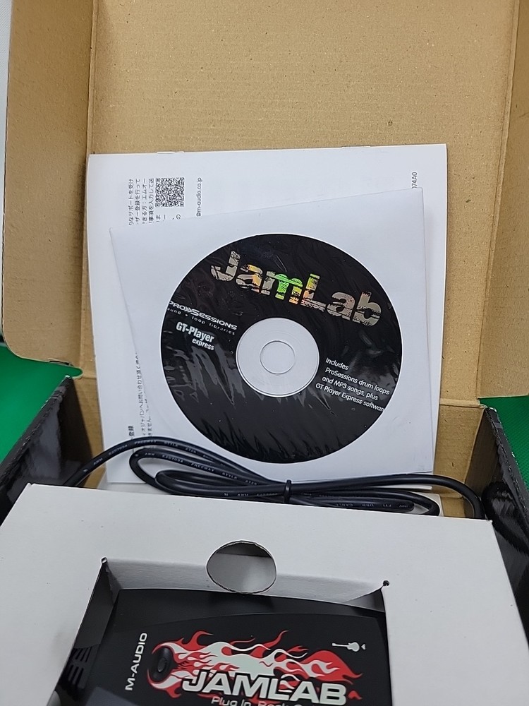 M-AUDIO JamLab USB Guitar Interface - Open.box.
