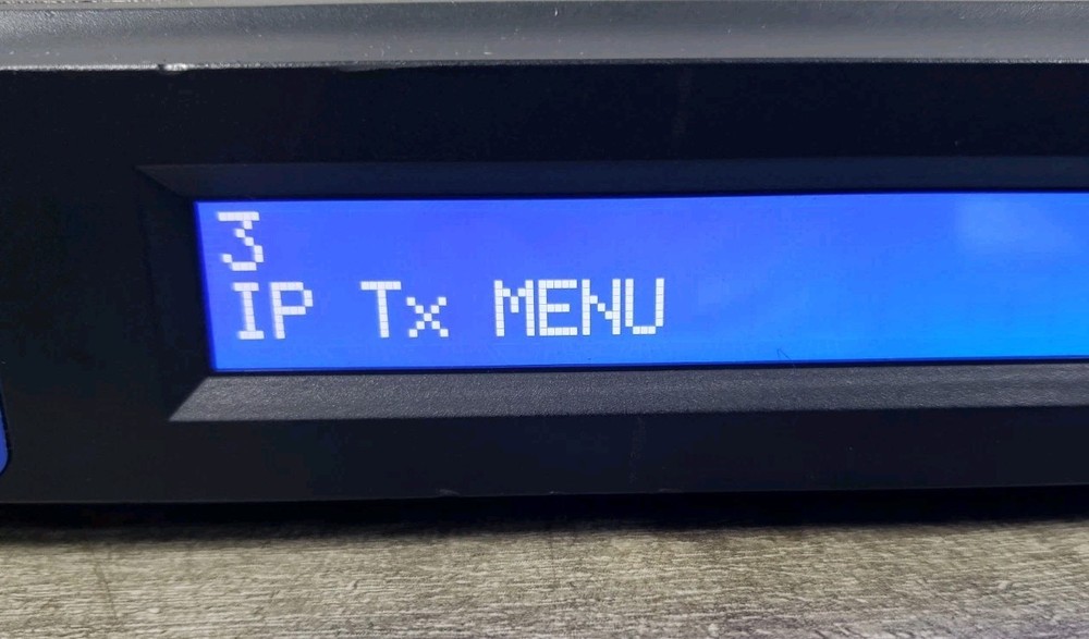 Powers Up* ADTEC EN-31 / MP2 Dual MultiCODEC Encoder/Modulator v2.01.11 UNTESTED