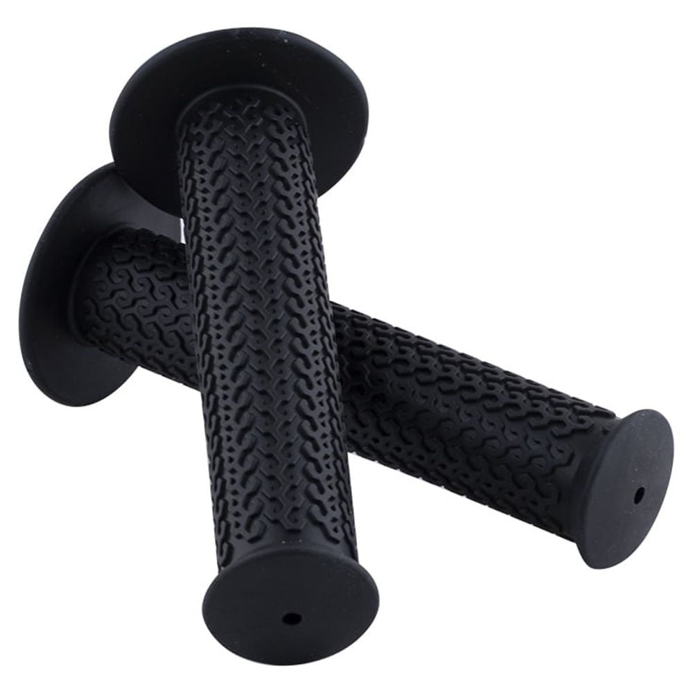 Replacement Non-Slip Rubber Bicycle Handlebar Grips, Black
