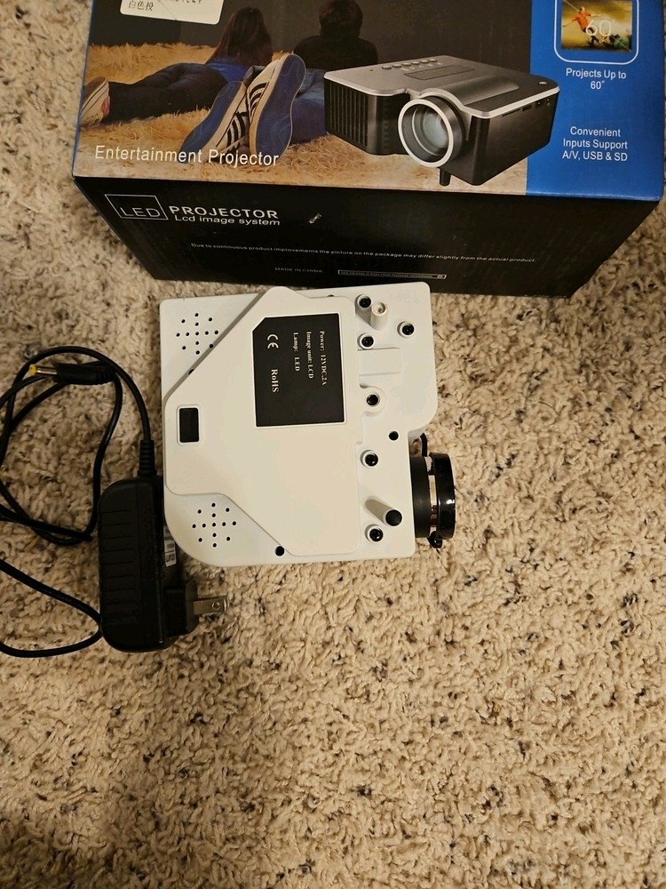 LED Projector LCD Image System Model: A-Z308-00A