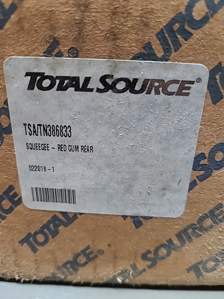 Red Gum Rear Squeegee  Tn386833 Floor Sweeper