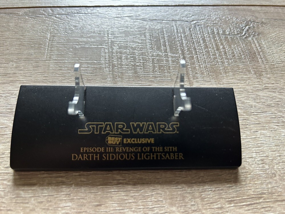 Master Replicas Star Wars Darth Sidious Lightsaber Scaled Replica Licensed