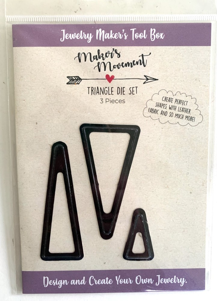 6 Pkgs Jewelry Maker's Tool Box Dies 6 Shapes Multiple Sizes per Shape