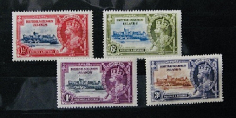 SOLOMON ISLANDS SC# 60 MLH, 61-63 MNH