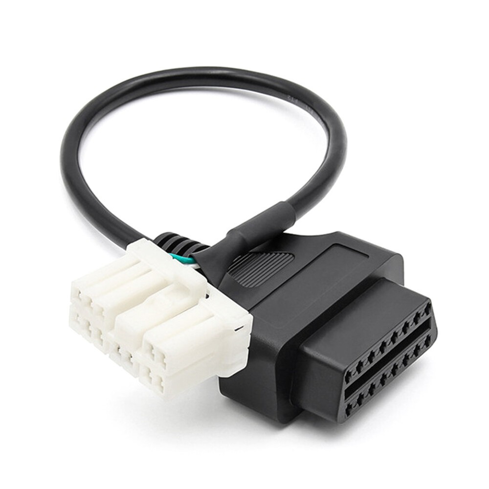 12Pin OBD2 Adapter For Tesla Model S/X 2012-2015 Diagnostic Cable Scan