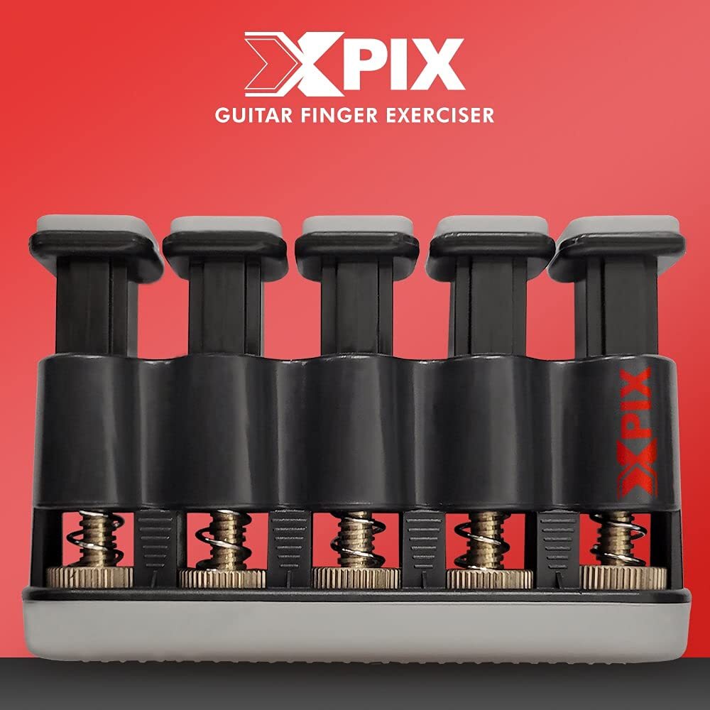 XPIX Guitar Finger Exerciser for Training, Longevity and Accuracy Perfect for