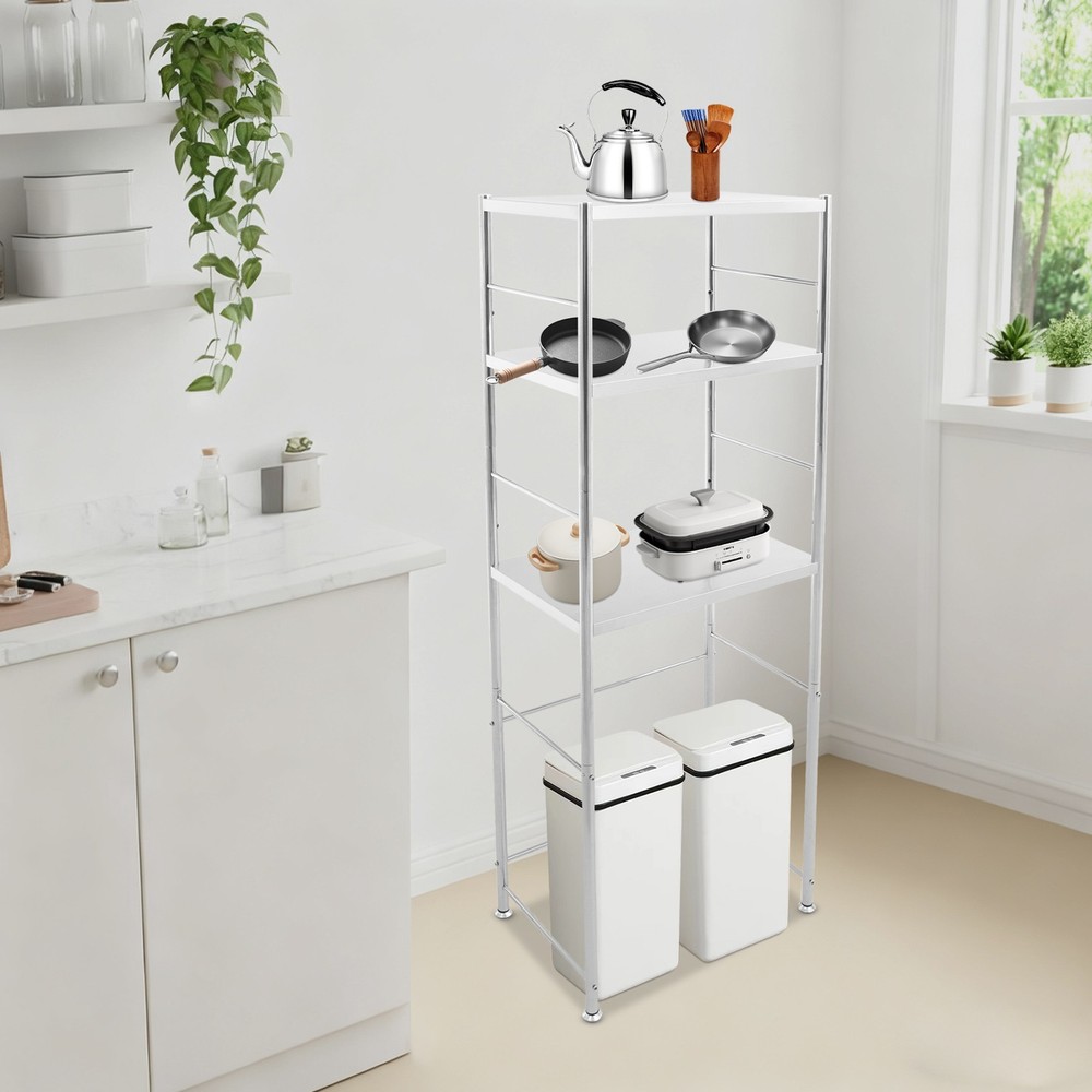 Storage Shelf for Kitchen Garage Stainless Steel Shelf Kitchen Storage Shelves