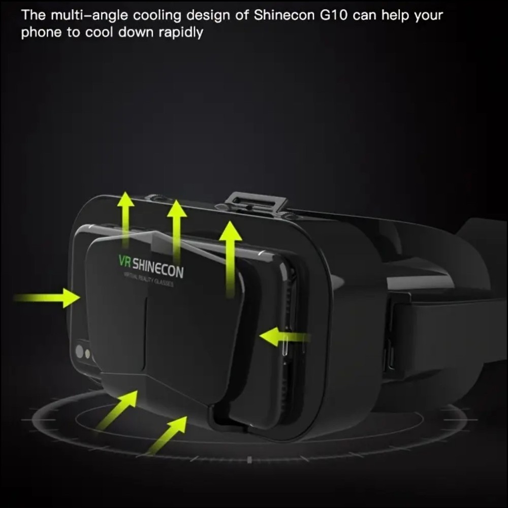 3D Smart VR Headset (Virtual Reality) With High Definition Blue Light Filter