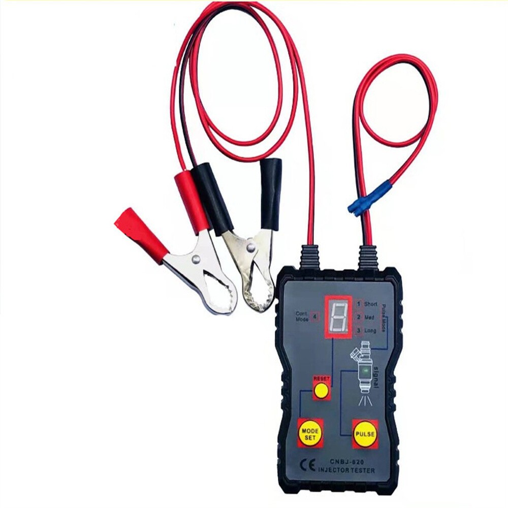 Auto 12V Fuel Injector Tester Car Injector Cleaner 4 Pulse Modes Controller kit