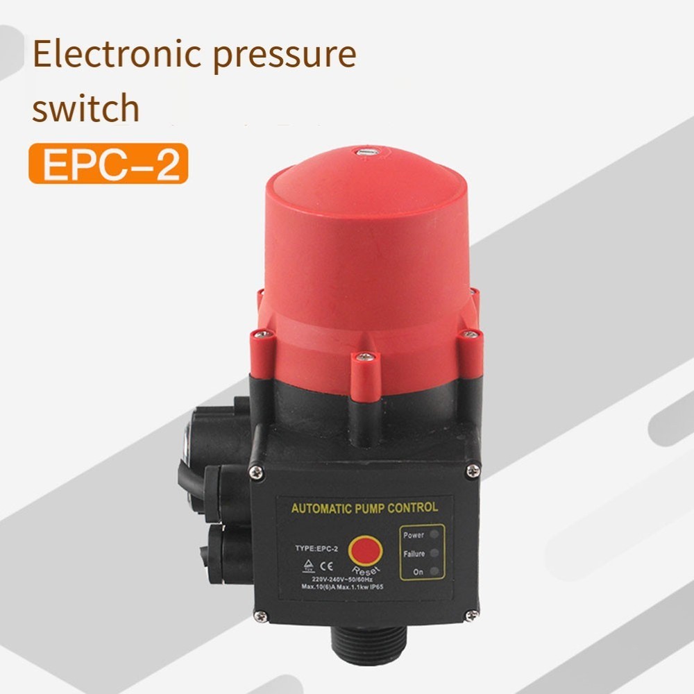 Waterproof 1100W Pump Electronic Switch IP65 10Bar Pressure Controller