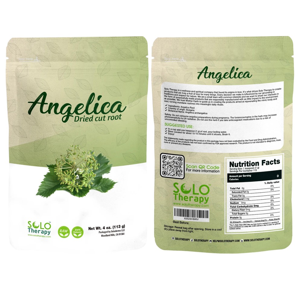 Angelica Dried Cut Root