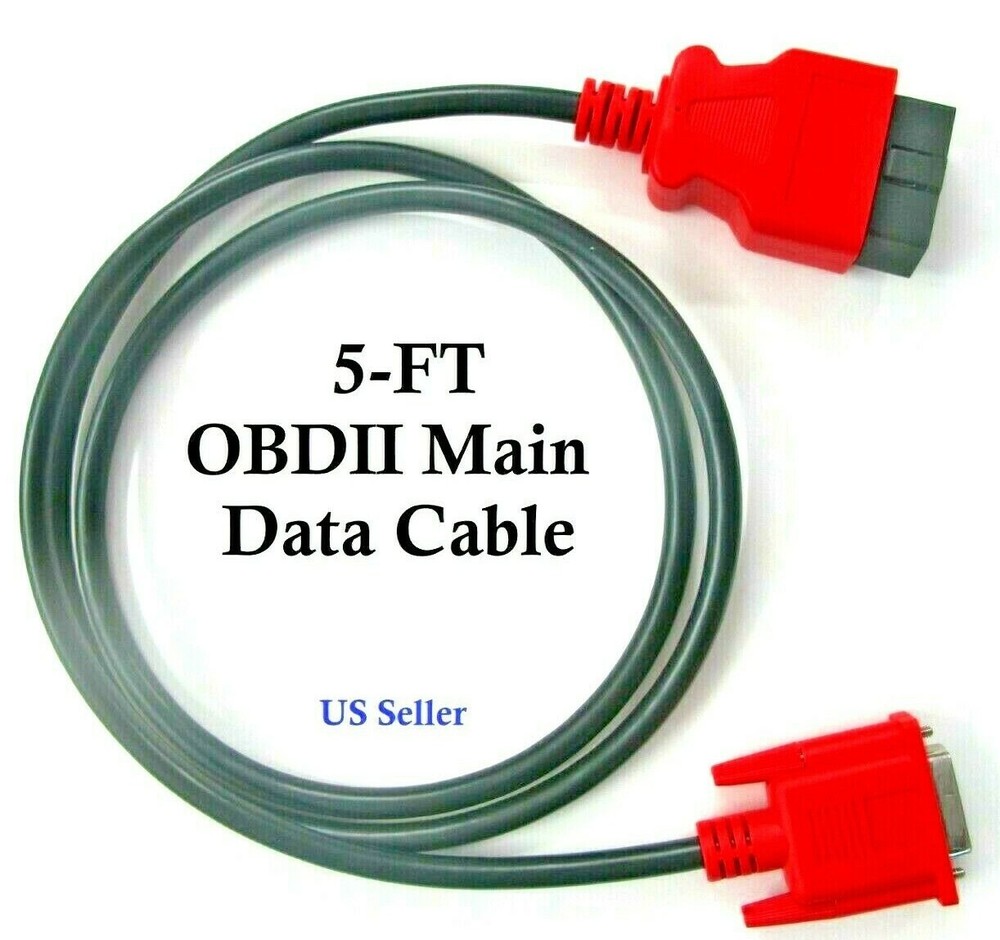 NEW 5FT OBDII OBD2 Cable For CanDO HD Code II Diagnostic Scan Tool Code Reader