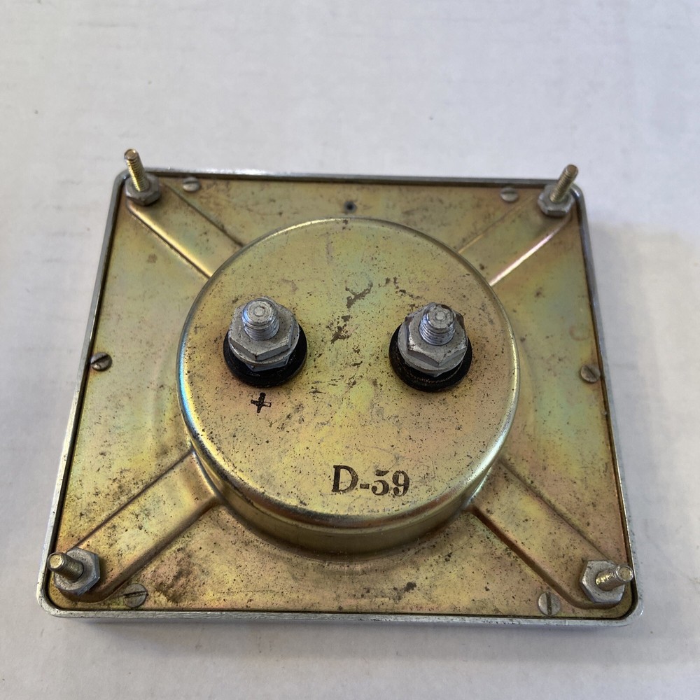 PHASTRON CUSTOM MICROAMPERES DC METER #H