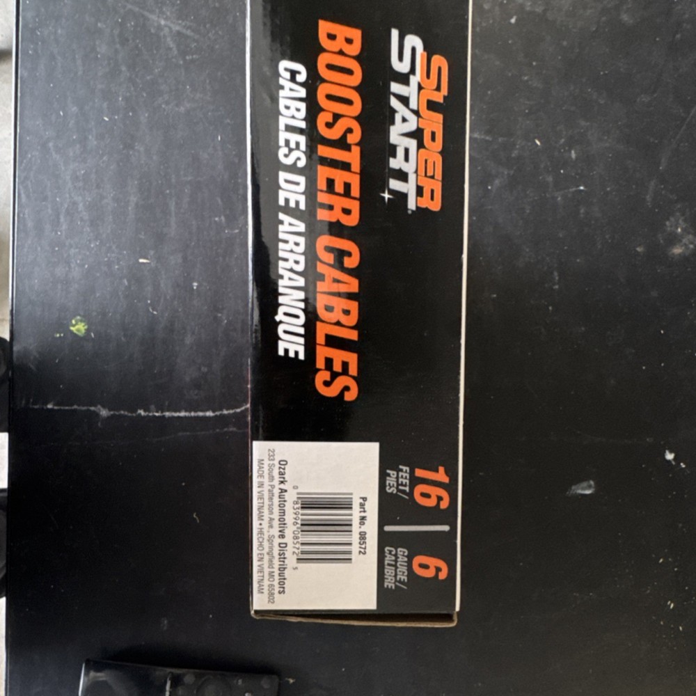 Super Start Booster Cables
