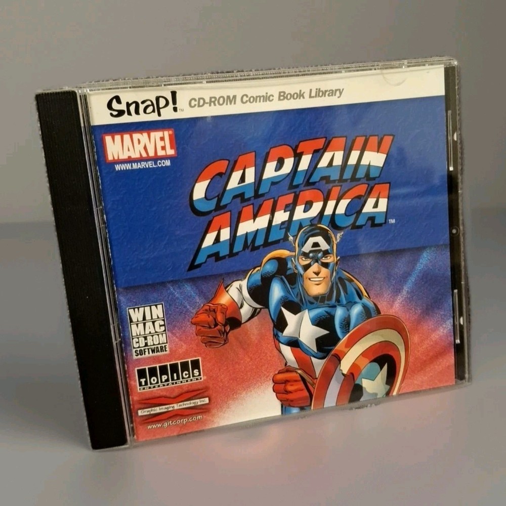 Captain America Marvel CD-ROM Software