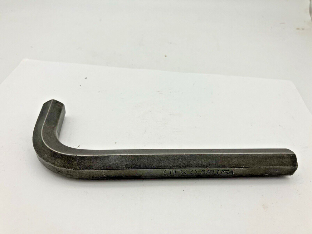 Chesco Tools 5/8in Allen Hex Wrench SAE Key Standard USA