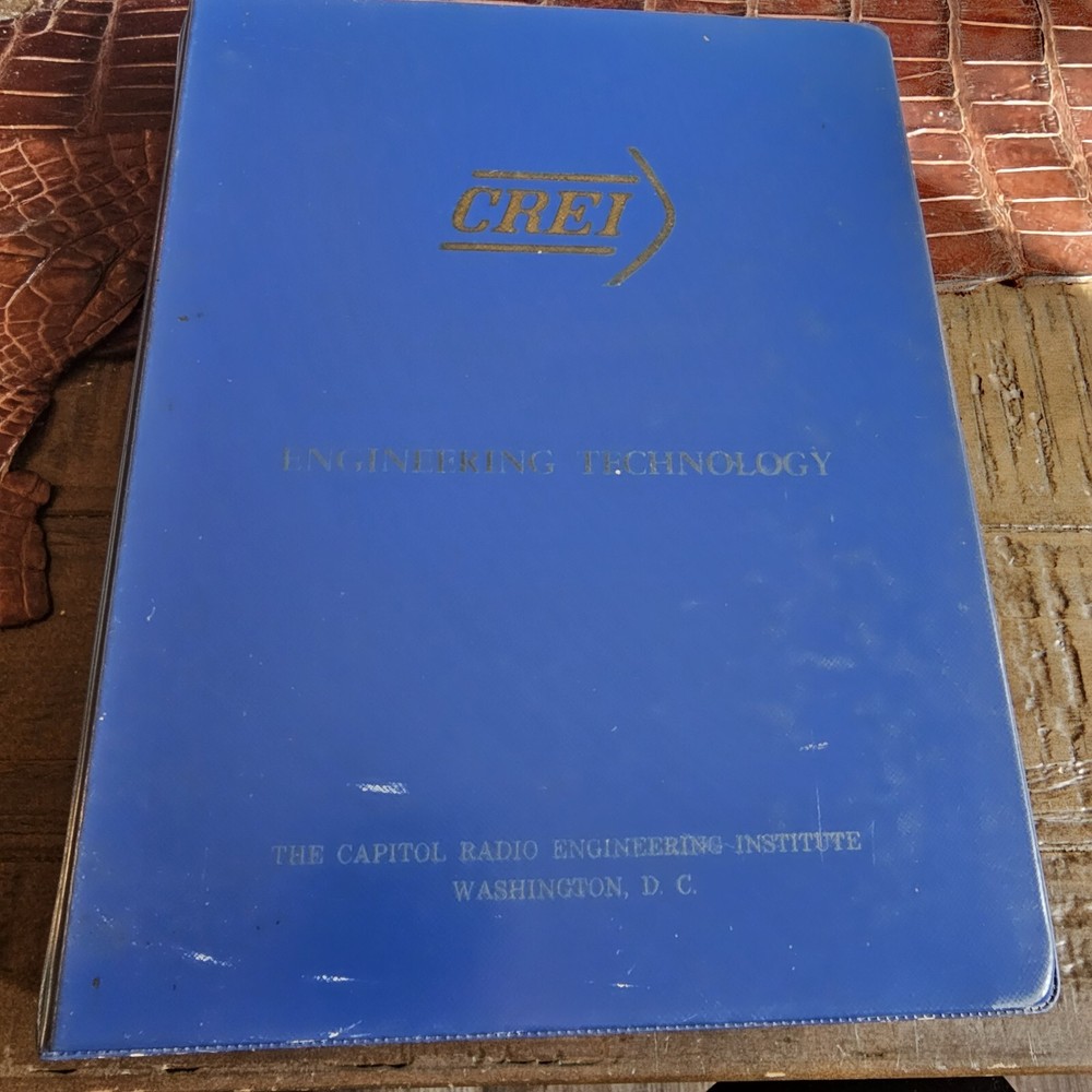 CREI Advance Electronic Engineering Technology Manual/Book Capacitance Resonance