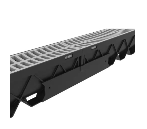 Storm Drain Channel Drain Joiner Kit (2-Pack)