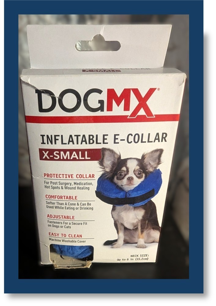 🐾 DOGMX Inflatable E-Collar – Extra Small – For Cats or Small Dogs 🐾
