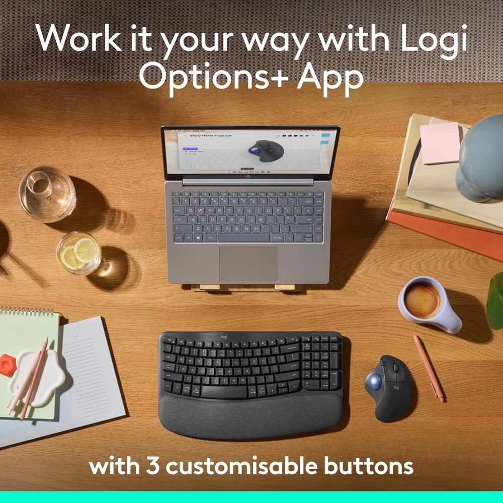 Logitech MX Ergo Wireless Trackball Mouse