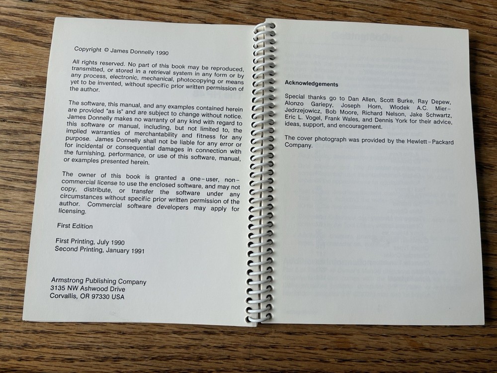 Manual for HP 48 Calculator: The HP48 Programmer's Toolkit