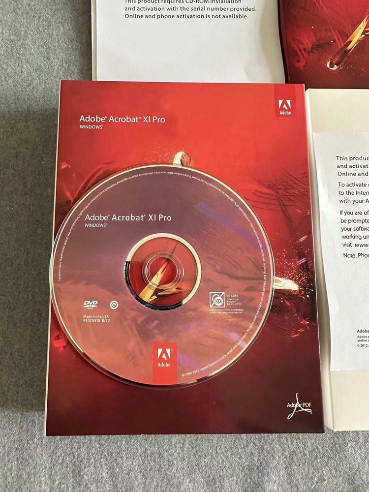 Adobe Acrobat Pro Full Version | Perpetual License (For 3 PCs) | DVD Windows New