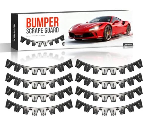 Universal Front Bumper Scrape Guard Skid Plate Protection Guard Anti-Scratch
