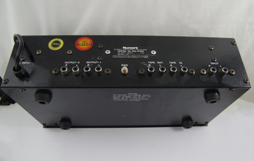 Numark EQ 2150 Stereo Frequency Equalizer
