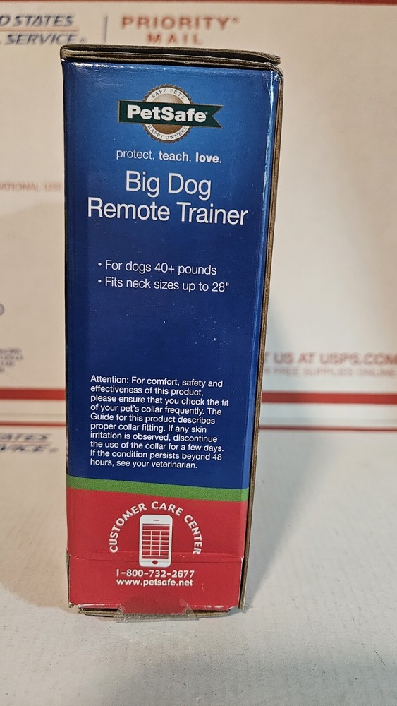 PetSafe Remote Big Large Dog Pet Training Shock Collar Stop Bark Control Leash