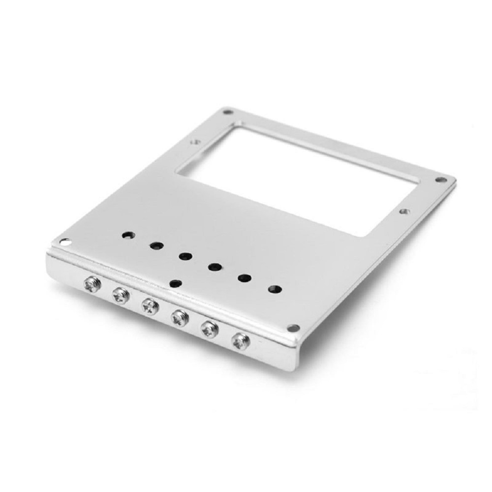 Adjustable Saddles 6 String Fixed Hardtail Bridge For Tele Telecaster Guitar B