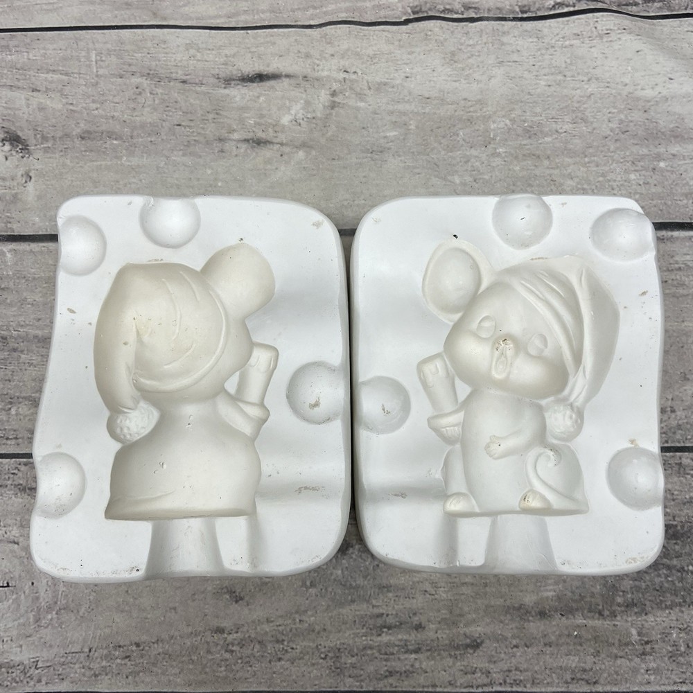 Ceramic Slip Casting Mold Christmas Mouse Great Plains