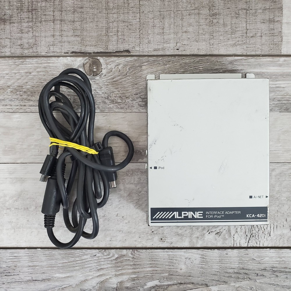 Alpine KCA-420i Interface Adapter & Cable for iPod